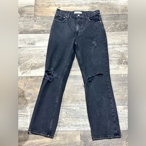 Abercrombie 90’s Straight Ultra High Rise